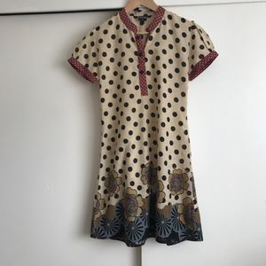 Soch Short Sleeve Polka Dot Dress*